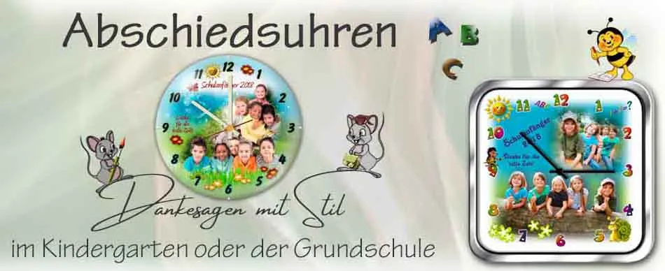 Abschied Geschenk Schulanfänger